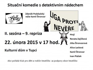 Kulturní dům - Divadelní představení @ Kulturní dům v Tupci | Veselíčko | Olomoucký kraj | Česká republika